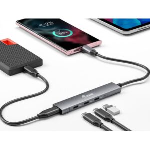 HUB Equip USB‑Hub 4‑Port 3.2 → 4×USB‑A 3.0 5 Gbps – Gri 8