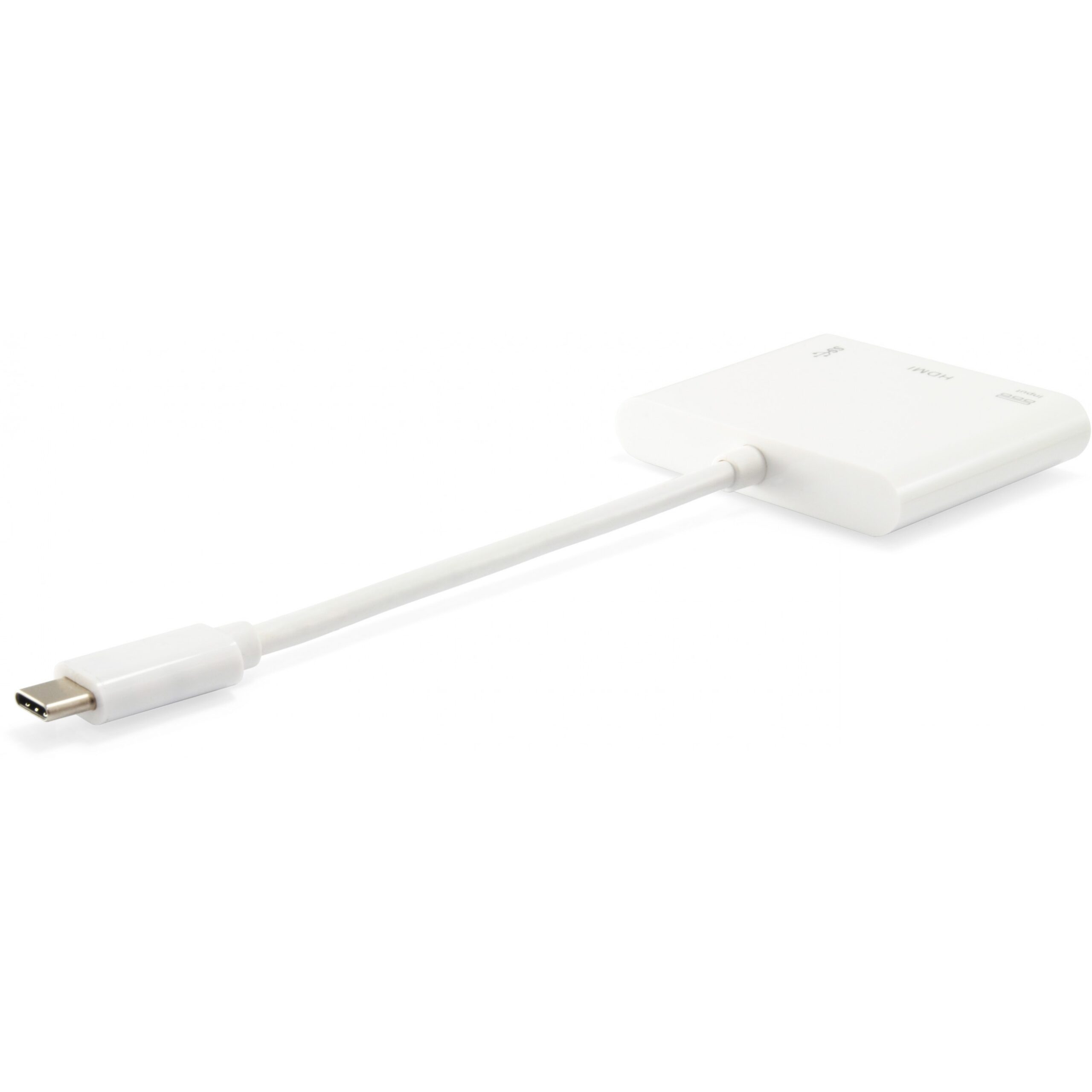 Docking Station Equip USB-C / HDMI / USB 3.0 / 60W PD / Kabllo 15cm - Argjend - Figura 2