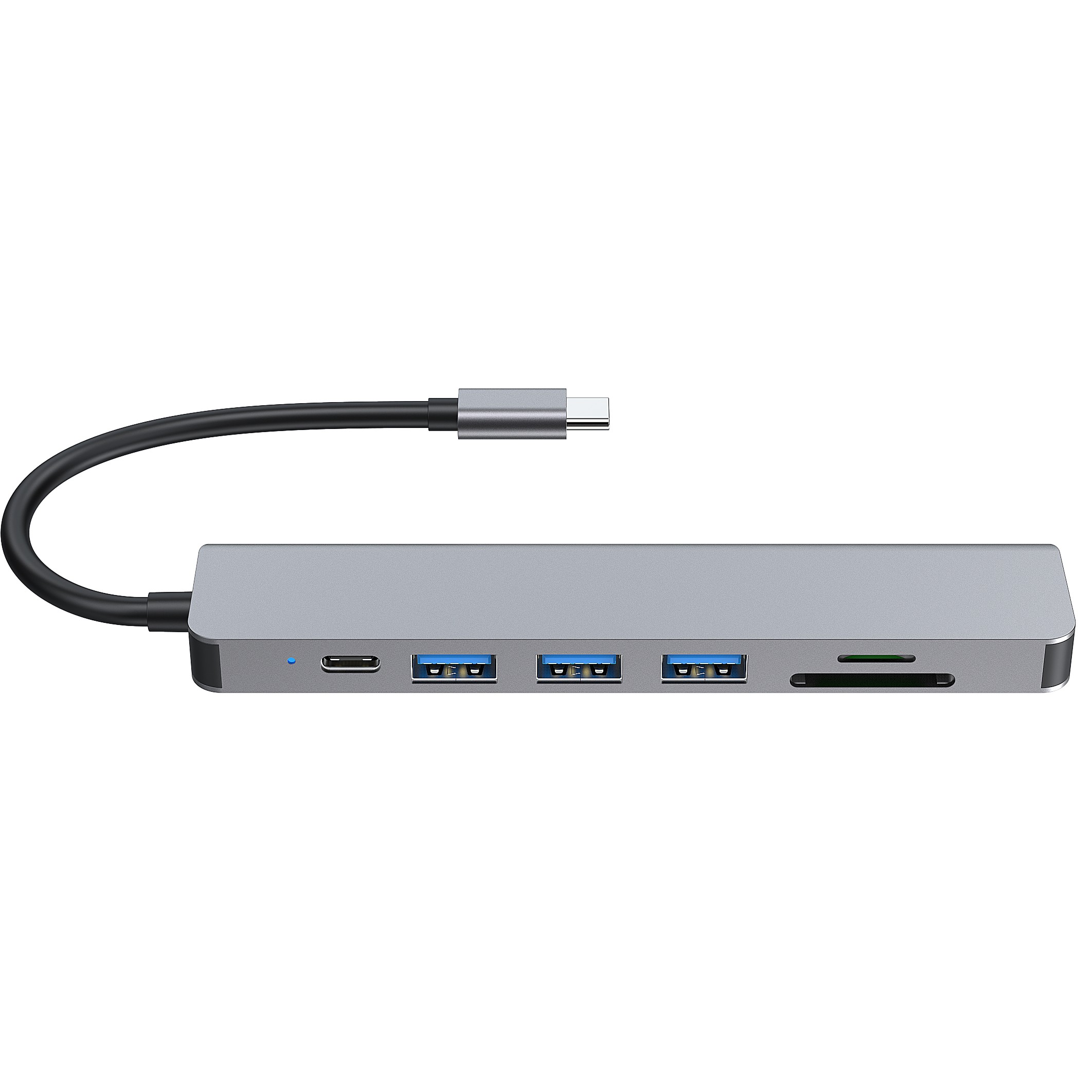 Docking Station Equip USB-C / HDMI / 3x USB 3.0 / SD & TF / 100W PD / Kabllo 25cm - Hiri - Figura 4