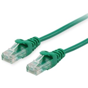 Kabllo për Rrjet Equip Patch Cable Cat6 / U/UTP / 2xRJ45 / 2.00m / Polybag - Gjelbër