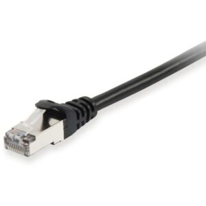 Kabllo për Rrjet / Equip Patch Cable Cat6 S/FTP 2xRJ45 0.25m / 100x Set / LSZH – Zezë