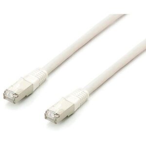 Kabllo për Rrjet / Equip Patch Cable Cat6A S/FTP 2xRJ45 0.25m / 10x Set / Platinum – Bardhë