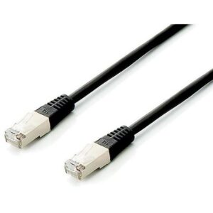 Kabllo për Rrjet / Equip Patch Cable Cat6A S/FTP 2xRJ45 0.25m / 10x Set / Platinum – Zezë