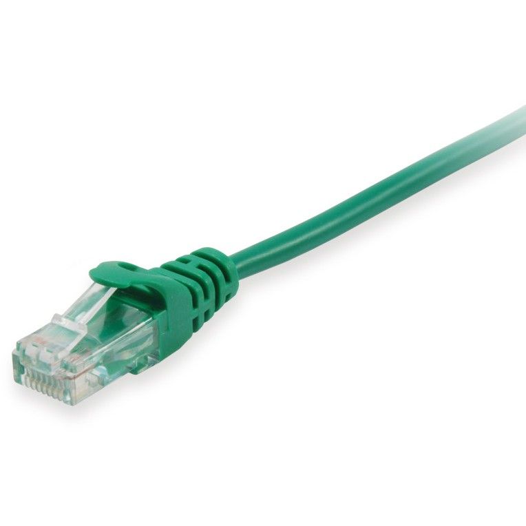 Kabllo për Rrjet / Equip Patch Cable Cat6 U/UTP 2xRJ45 1.5m / Polybag – Gjelbër - Figura 2