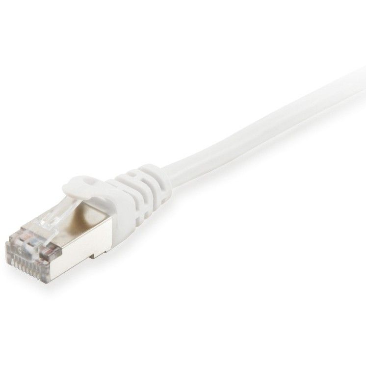 Kabllo për Rrjet / Equip Patch Cable Cat6 S/FTP 2xRJ45 1.5m / LSZH / Polybag – Bardhë