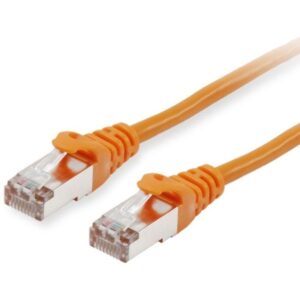 Kabllo për rrjet Equip Patch Cable / Cat6 / S/FTP / 2xRJ45 / 25.00m / LSZH – Portokalli