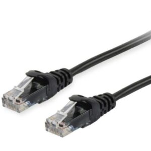 Kabllo për rrjet Equip Patch Cable / Cat6 / U/UTP / 2xRJ45 / 0.15m – Zezë
