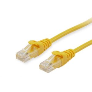 Kabllo për Rrjet / Cat6 Patch Cable / U/UTP / 2x RJ45 / 0.15m / Polybag - Verdhë