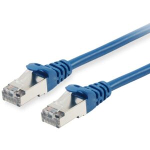 Kabllo për Rrjet / Cat6 Patch Cable / S/FTP / 2x RJ45 / 0.15m /LSZH / Polybag - Blu