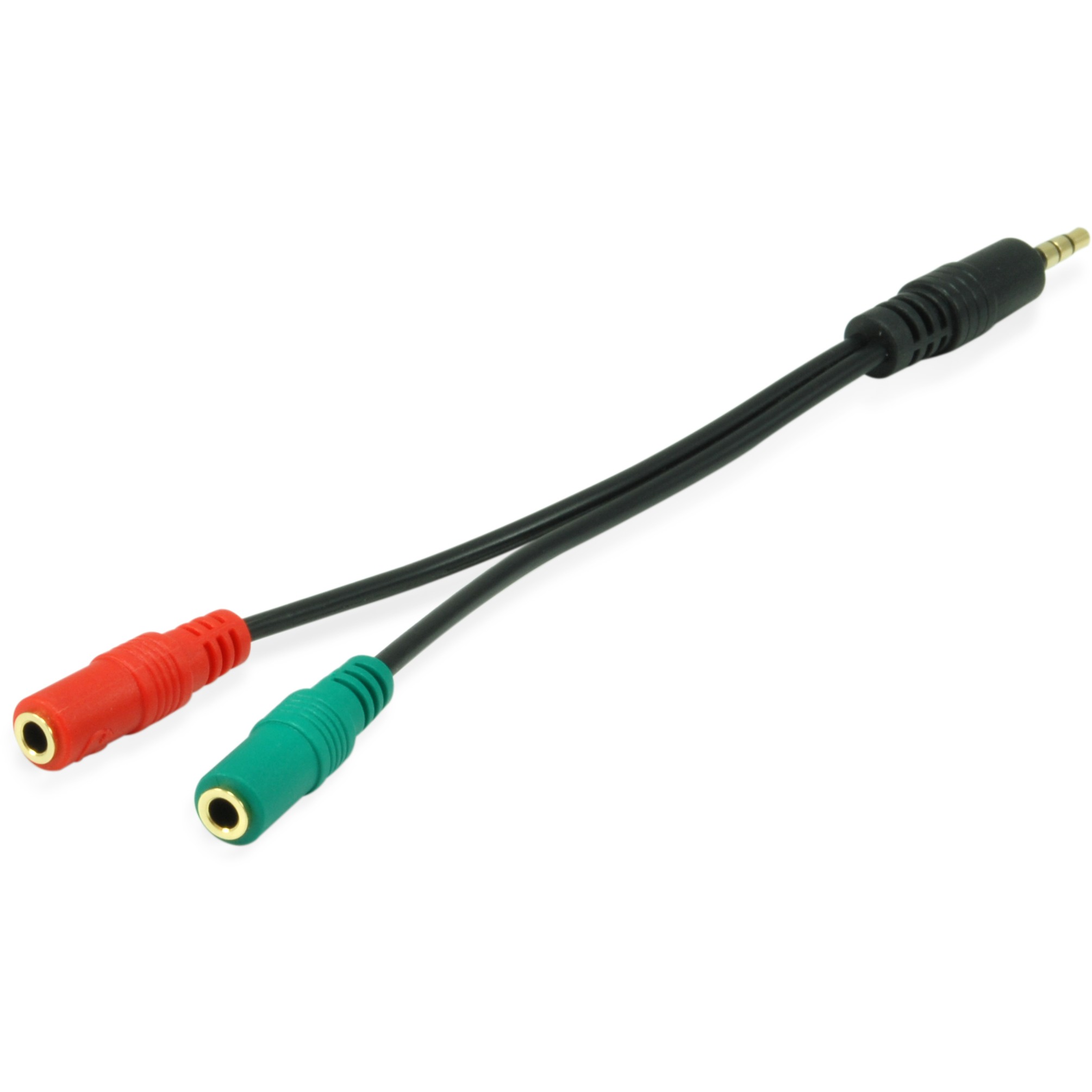Kabllo Audio – Equip 3.5mm Y-Kabel 1x M / 2x F / 0.15m
