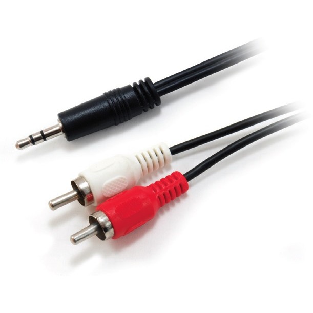 Kabllo Audio – Equip 3.5mm / 2x RCA M/M / 2.50m – Polybeutel