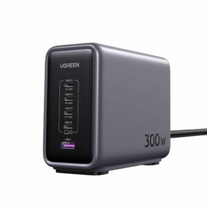 Karikues UGREEN / Nexode GaN Fast Charger / 300W / 5-Port USB-C PD