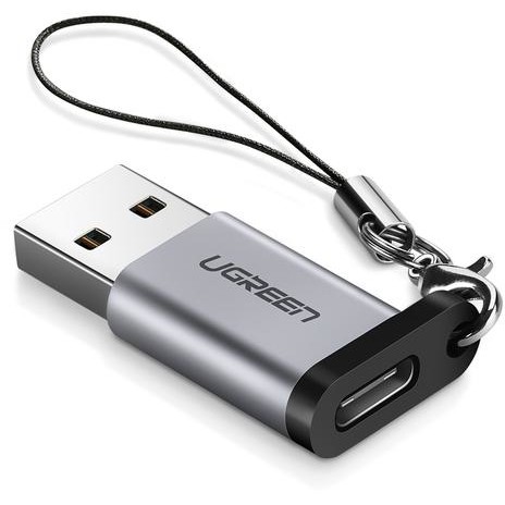 Adapter USB UGREEN USB-C to USB-A Converter - Gri
