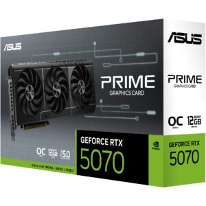Kartelë Grafike Nvidia RTX 5070 12GB ASUS Prime OC GDDR7 3 Fan
