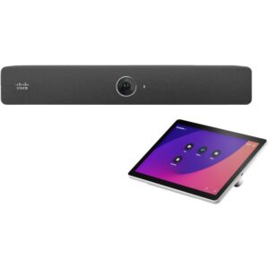 Sisteme për Konferencë Cisco CARBON WEBEX ROOM BAR / 4K Ultra HD / Single camera 12 MP 5x CMOS 1/2.3" / e zezë