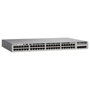 Cisco Catalyst C9200L-48P-4G-E 48-Port Gigabit PoE+ Managed Network Switch with 4x1G SFP Uplinks, StackWise-80 & Network Essentials License 3