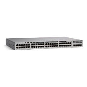 Cisco Catalyst C9200L-48T-4X-E 48-Port Gigabit Data Managed Switch with 4x10G SFP+ Uplinks, StackWise-80 & Network Essentials License 4