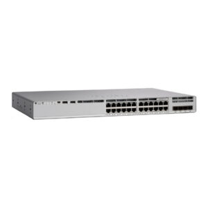 Cisco Catalyst C9200-24P-E 24-Port Gigabit PoE+ Managed Network Switch with Modular Uplinks, StackWise-160 & Network Essentials License 5