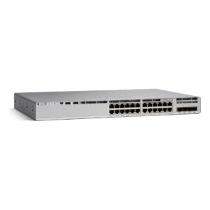 Cisco Catalyst C9200L-24P-4X-A Managed 24-Port Gigabit PoE+ Switch me 4x 10G SFP+ Uplink StackWise Enterprise 370W 5