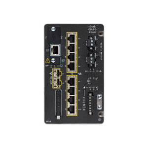 Cisco Catalyst IE3400-8P2S-E Industrial Managed 8-Port Gigabit PoE+ Switch me 2x SFP Rugged Series