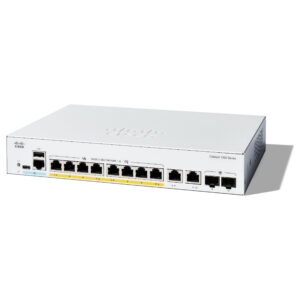 Cisco Catalyst C1200-8P-E-2G 8-Port Gigabit PoE+ Managed Switch me 2x SFP Uplink 67W SMB Network Switch 3
