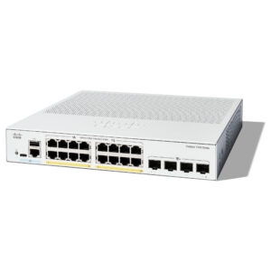 Cisco Catalyst C1300-16P-4X 16-Port Gigabit PoE+ Managed Switch me 4x 10G SFP+ Uplink 120W Enterprise SMB Network Switch 3
