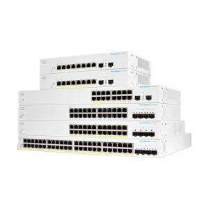 Cisco CBS220-48P-4X Smart Managed 48-Port Gigabit PoE+ Switch me 4x 10G SFP+ Uplink Enterprise Rackmount EU