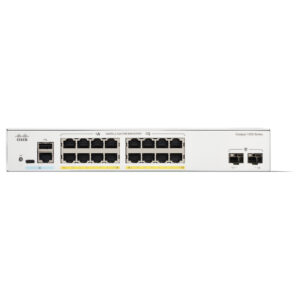 Cisco Catalyst C1200-16P-2G 16-Port Gigabit PoE+ Managed Switch me 2x SFP Uplink 120W Rackmount SMB Network Switch 4