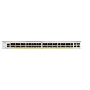 Cisco Catalyst C1200-48P-4G 48-Port Gigabit PoE+ Managed Switch me 4x SFP Uplink 375W Rackmount Business Switch 4