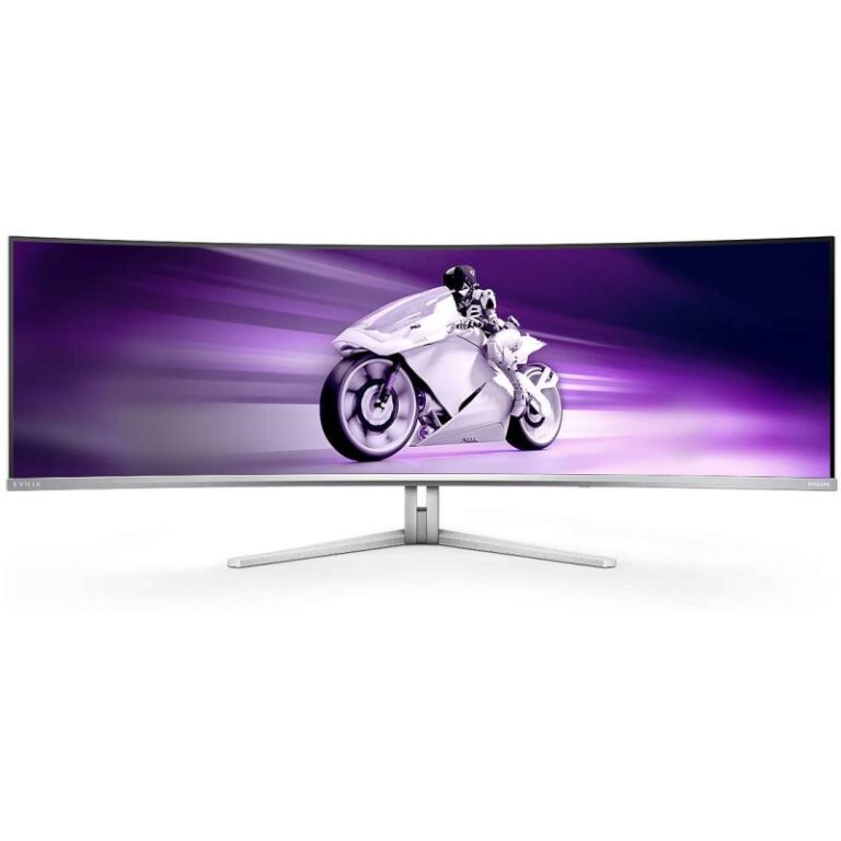 Monitor Gaming AOC Philips Evnia 8000 49M2C8900L/00 / 48.9 Inch / Dual QHD / 144Hz / 0.03ms / I bardhë