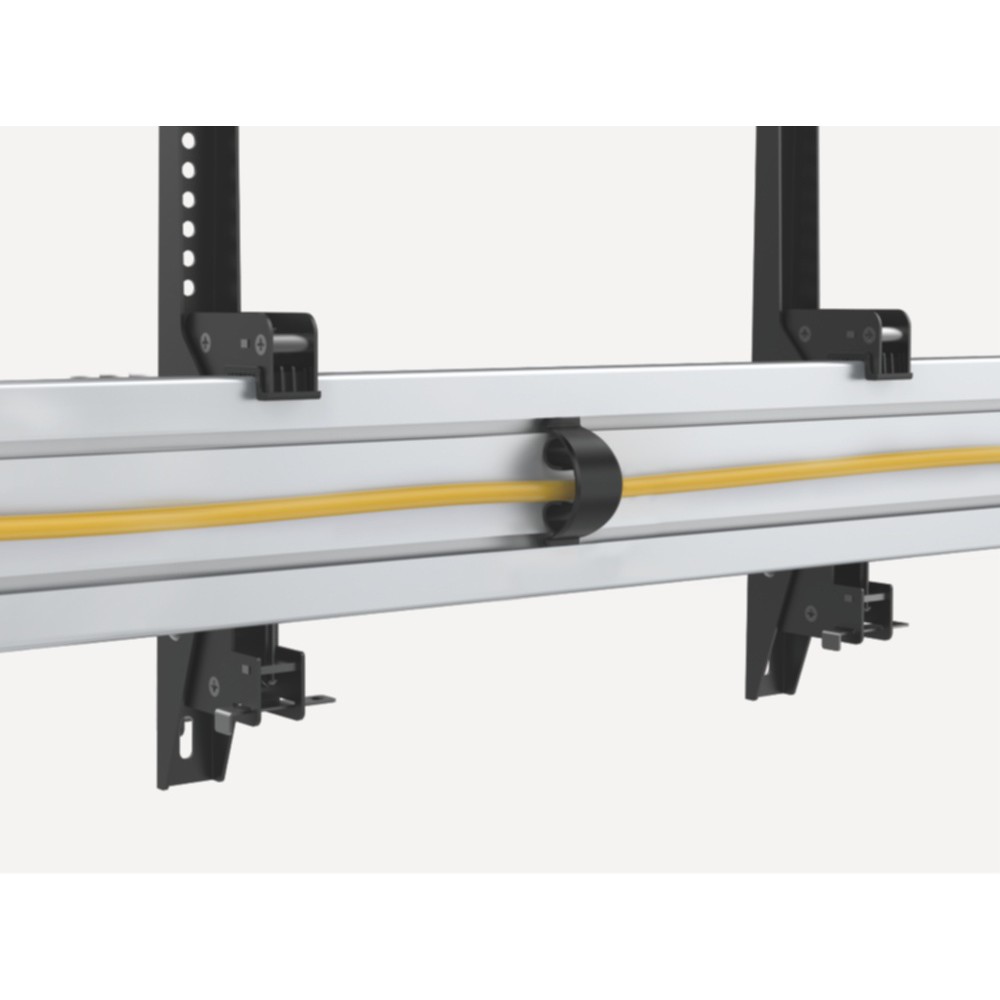 Mbajtëse për TV Equip Deckenhalterung / 45″–55″ / 2 TFT / je 50 kg / 1 Gelenk - Zezë - Figura 2