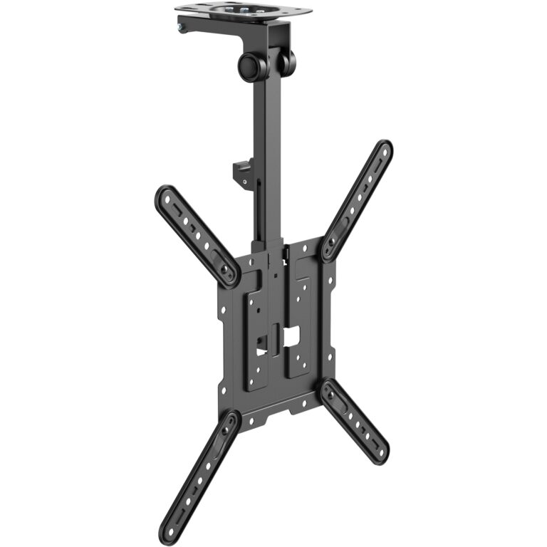 Mbajtëse për TV Equip Deckenhalterung / 23″–55″ / 1 TFT / 20 kg - Zezë
