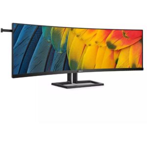 Monitor Philips 45B1U6900C / 44.5″ / WQHD / VA LCD Curved / 32:9 / 75Hz / 2×HDMI + DP + USB-C / E zezë