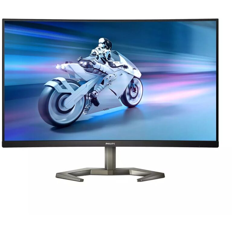 Monitor Philips 32M1C5200W / 31.5″ / FHD / VA LCD Curved / 16:9 / 75Hz / 2×HDMI + DP / E bardhë