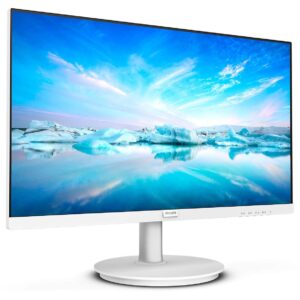 Monitor Philips 241V8AW / 23.8″ / FHD / IPS LCD / 16:9 / 100Hz / HDMI / E bardhë