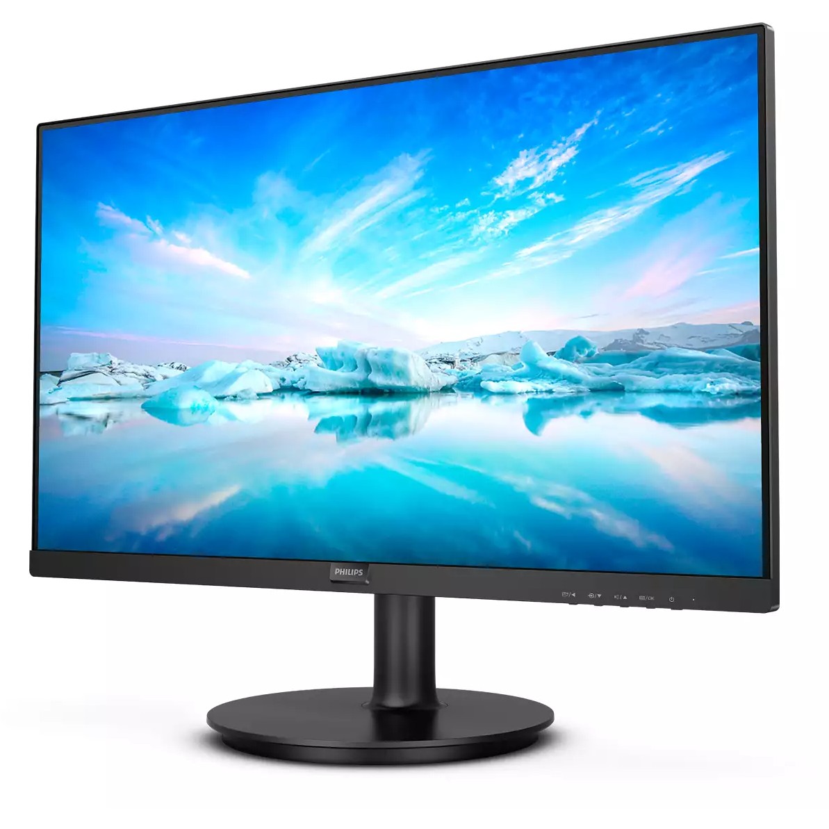 Monitor Philips 222V8LA / 21.5″ / FHD / VA LCD / 16:9 / 75Hz / 4ms / HDMI + DP / E zezë - Figura 4