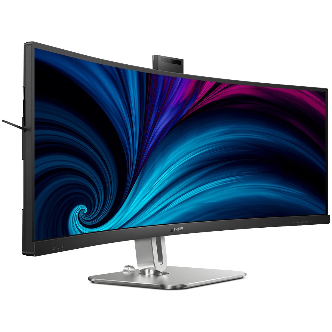 Monitor Philips 49B2U5900CH / 48.8″ / DQHD / VA LCD Curved / 32:9 / 75Hz / 4ms / 2× HDMI + DP + USB‑C / E zezë / WebCam - Figura 5