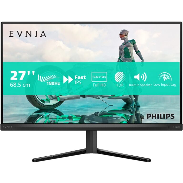 Monitor Philips 27M2N3200S / 27″ / FHD / IPS LCD / 16:9 / 180Hz / 1ms / 2× HDMI + DP / Blu‑Gri
