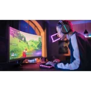 Monitor Philips 32M2C3500L / 31.5″ / QHD / VA LCD Curved / 16:9 / 180Hz / 1ms / 2× HDMI + DP / Gri