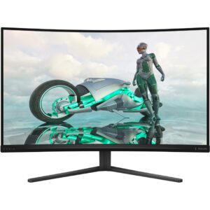 Monitor Philips 32M2C3500L / 31.5″ / QHD / VA LCD Curved / 16:9 / 180Hz / 1ms / 2× HDMI + DP / Gri