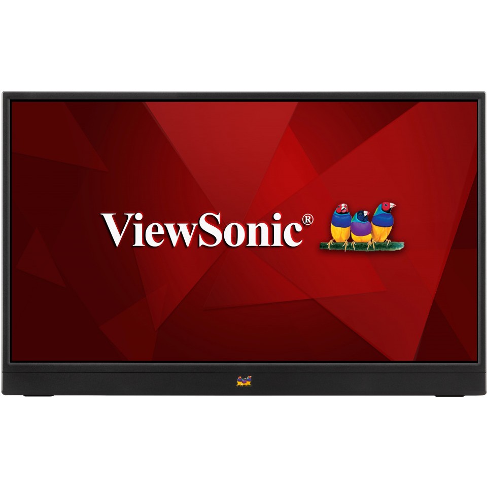 Monitor ViewSonic VA1655 / 15.6″ / FHD / IPS LCD / 16:9 / 60Hz / 7ms / Mini HDMI + USB‑C / E zezë / Portable