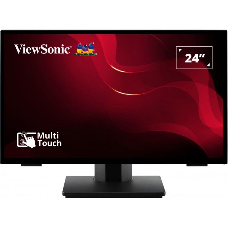 Monitor ViewSonic TD2465 / 23.8″ / FHD / IPS LCD Touchscreen / 16:9 / 60Hz / 7ms / HDMI + DP + VGA + USB / E zezë / 10‑Point Multi‑Touch - Figura 2
