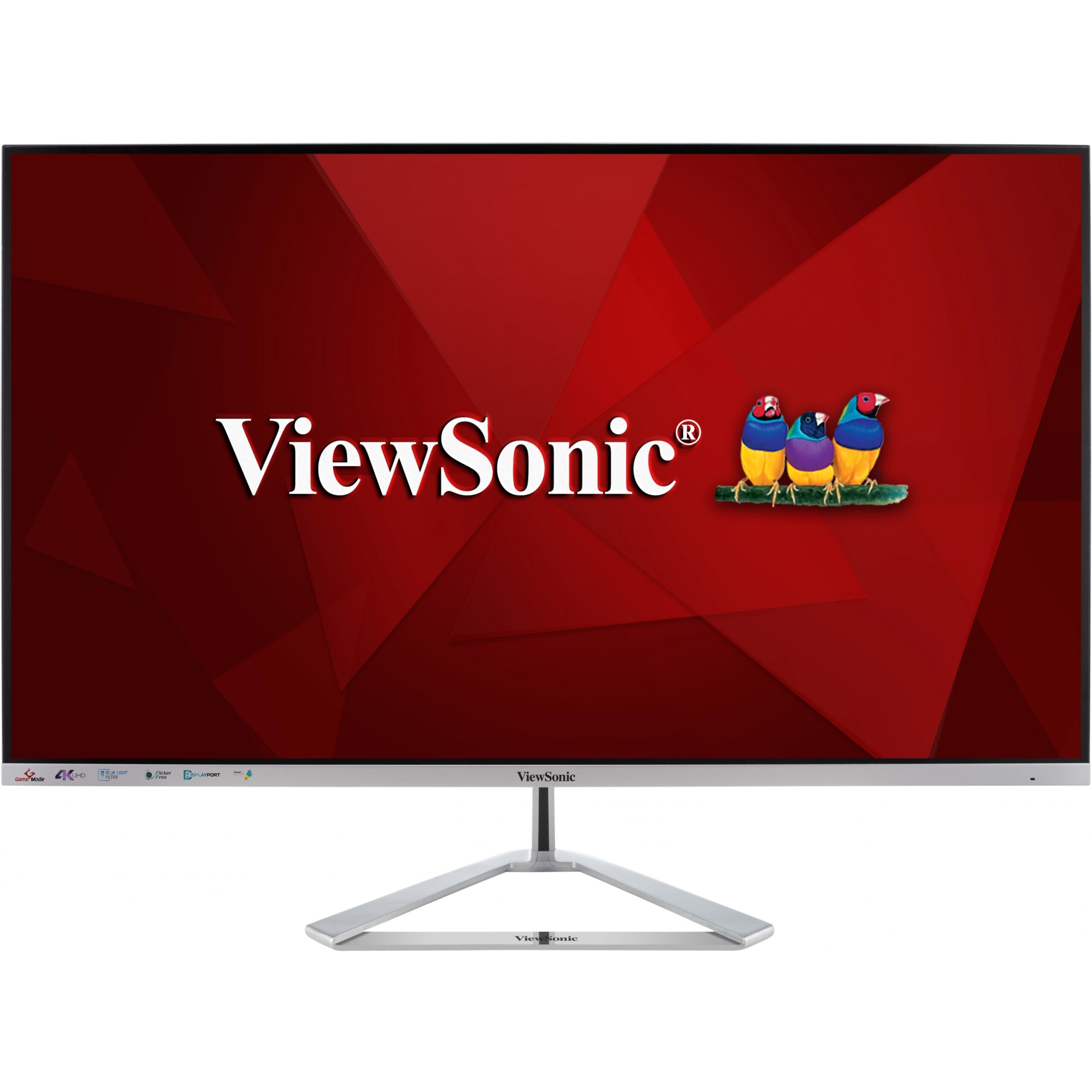 Monitor ViewSonic VX3276-4K-MHD / 32″ / 4K UHD / MVA LCD / 16:9 / 60Hz / 4ms / 2× HDMI + DP + Mini DP / E zezë