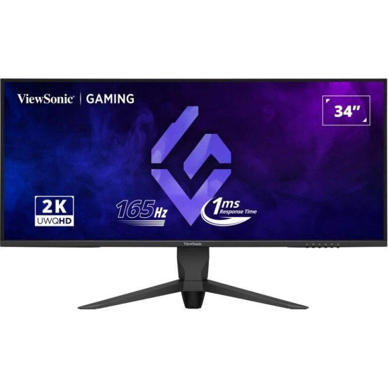 Monitor Gaming Viewsonic VX3480-2K-PRO / 34" /  Ultra Wide QHD LED VA / 165 Hz / 1 ms / HDMI + DP / Zezë