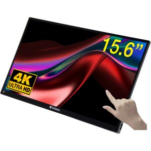 Monitor dytsor Verbatim PMT-15 / 15.6 Inch / 4K Ultra HD Touchscreen / 6ms / I zi