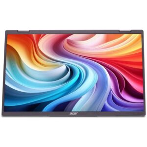 Monitor Acer PD163Qbm / 15.6″ / Double FHD IPS LED / 60Hz / 8ms / HDMI + 2× USB-C + USB - Argjendi