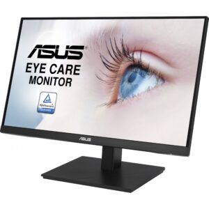 Monitor ASUS VA24EQSB / 23.8″ / FHD / IPS LCD / 16:9 / 75Hz / 5ms / HDMI + DP + VGA + USB Hub / E zezë / Lift + Pivot