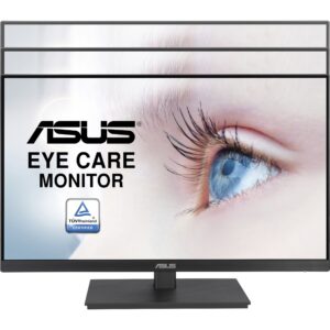 Monitor ASUS VA24EQSB / 23.8″ / FHD / IPS LCD / 16:9 / 75Hz / 5ms / HDMI + DP + VGA + USB Hub / E zezë / Lift + Pivot