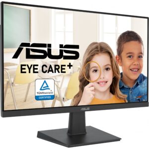 Monitor ASUS VA27EHF / 27″ / FHD / IPS LCD / 16:9 / 100Hz / 1ms / HDMI / E zezë