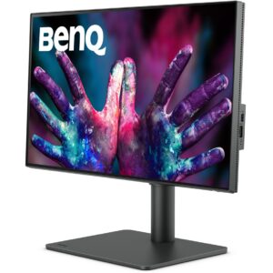 Monitor BenQ PD2506Q / 25″ / QHD / IPS LCD / 16:9 / 60Hz / 5ms / HDMI + DP + USB-C / E gri / Lift + Pivot + Speaker